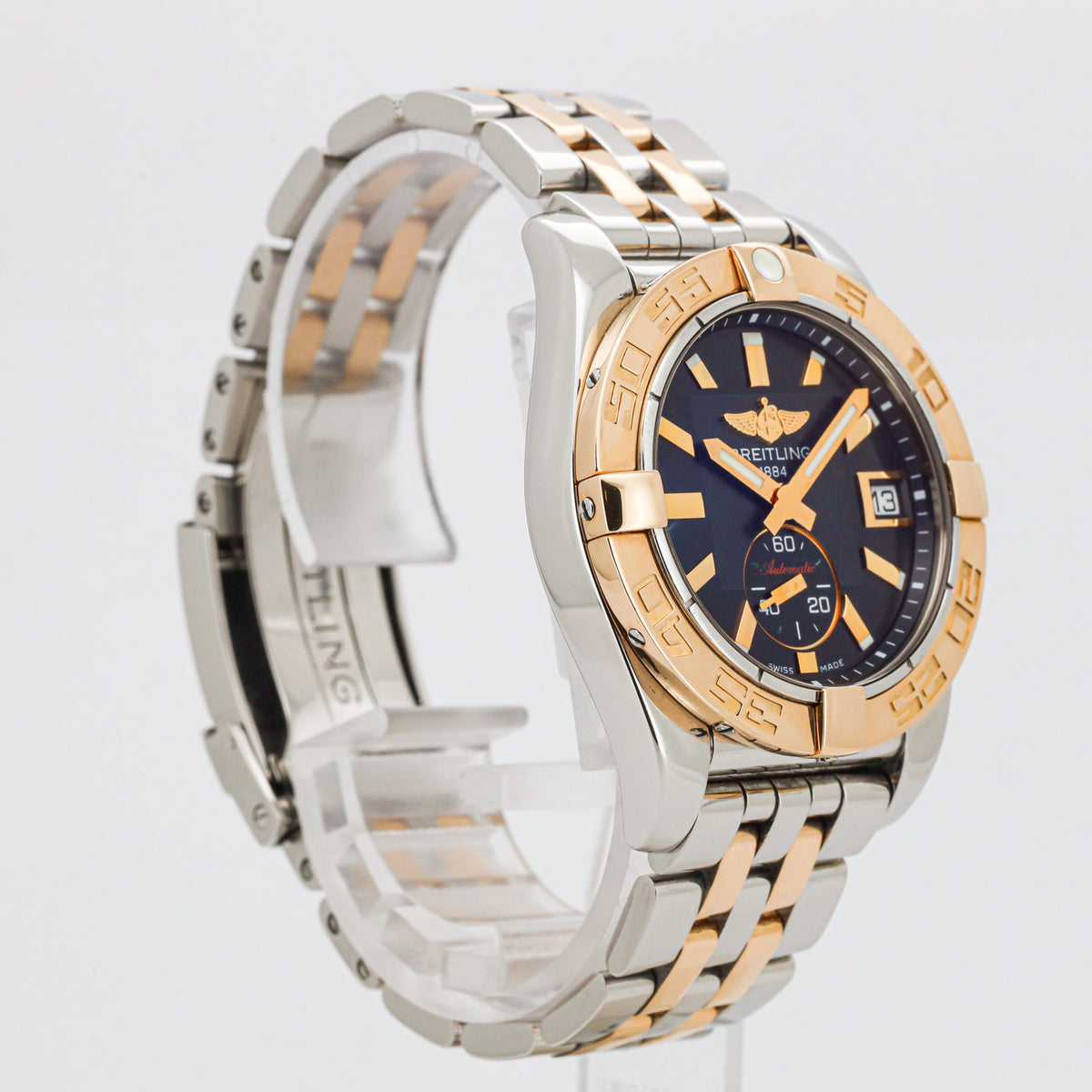 Breitling Galactic 36 C3733012 Stahl/Gold 18K Black Dial LC100