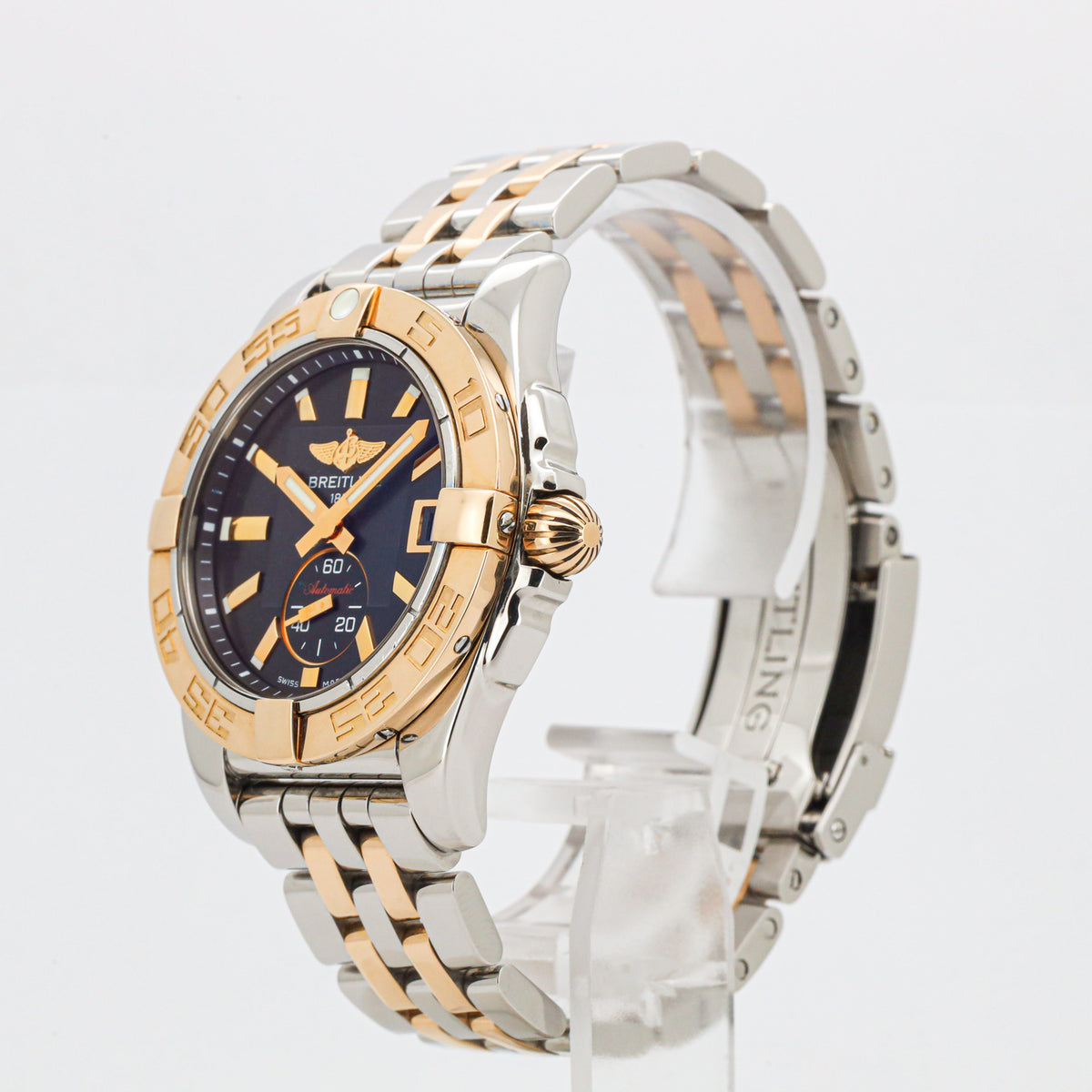 Breitling Galactic 36 C3733012 Stahl/Gold 18K Black Dial LC100