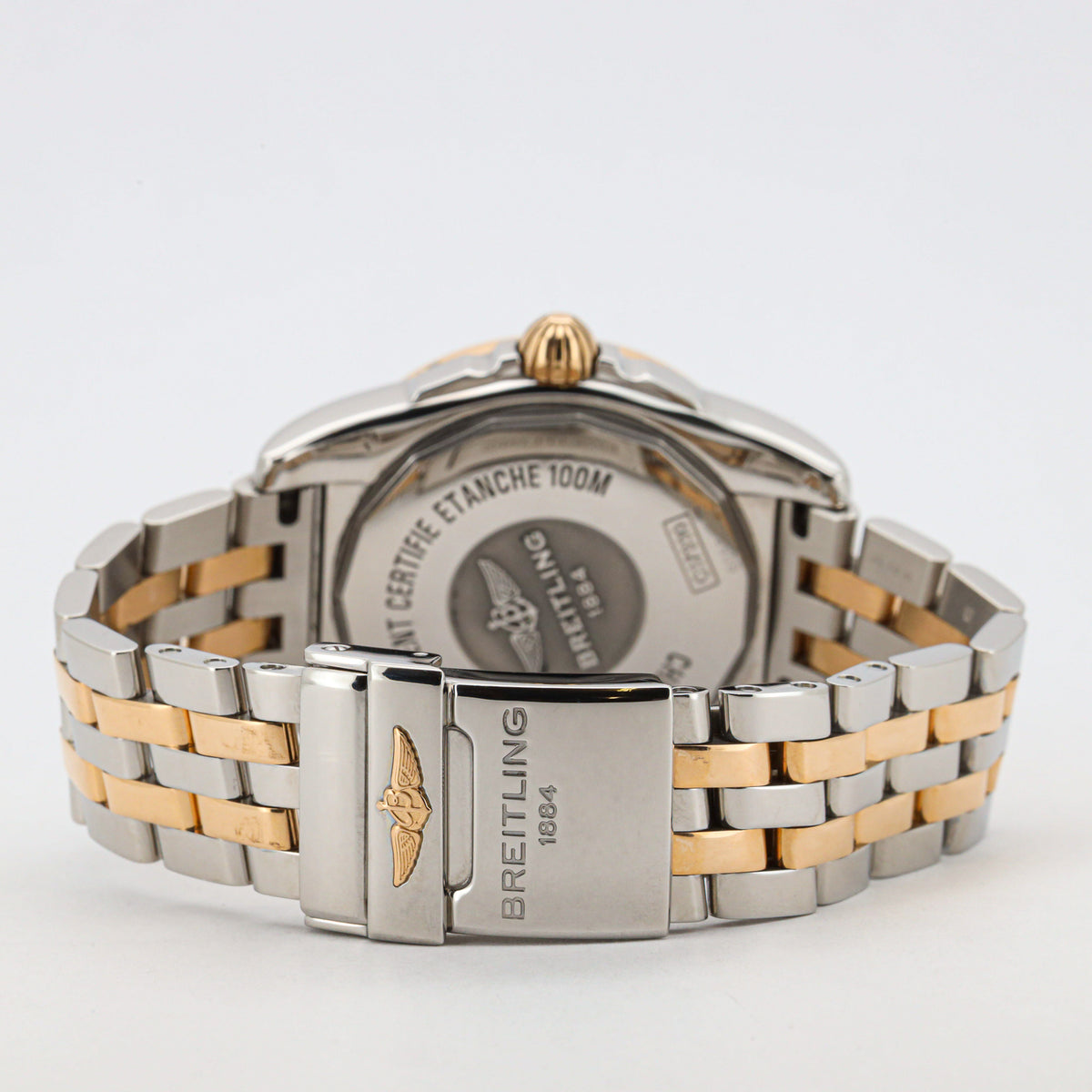 Breitling Galactic 36 C3733012 Stahl/Gold 18K Black Dial LC100