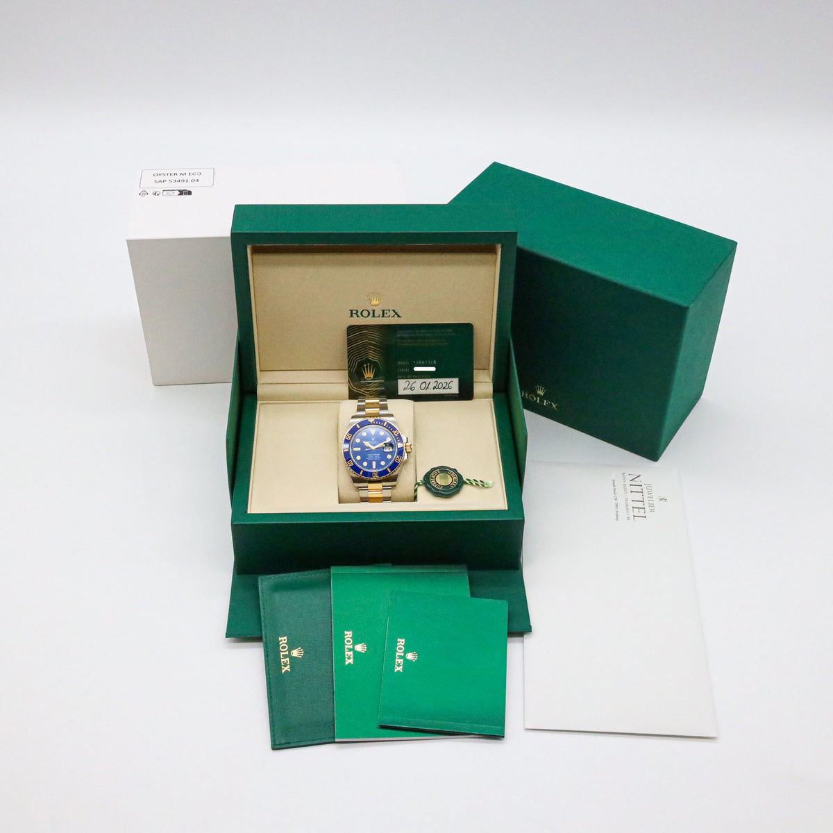 Rolex Submariner Date 41 126613LB Bluesy 2026 Stahl/Gold