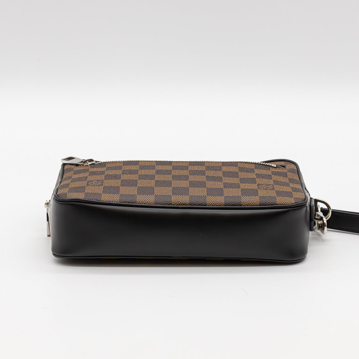 Louis Vuitton Kasai Damier Ebene Clutch Segeltuch Tasche Pochette