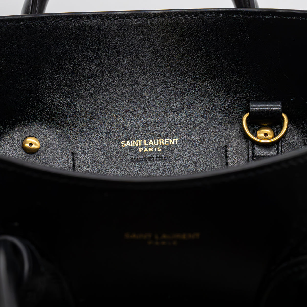 Saint Laurent YSL Sac de Jour Small Schwarz Leder Handtasche Tote Bag