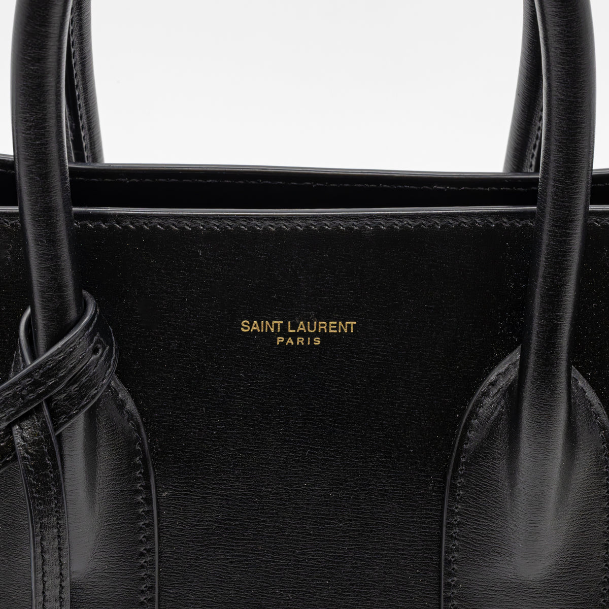 Saint Laurent YSL Sac de Jour Small Schwarz Leder Handtasche Tote Bag