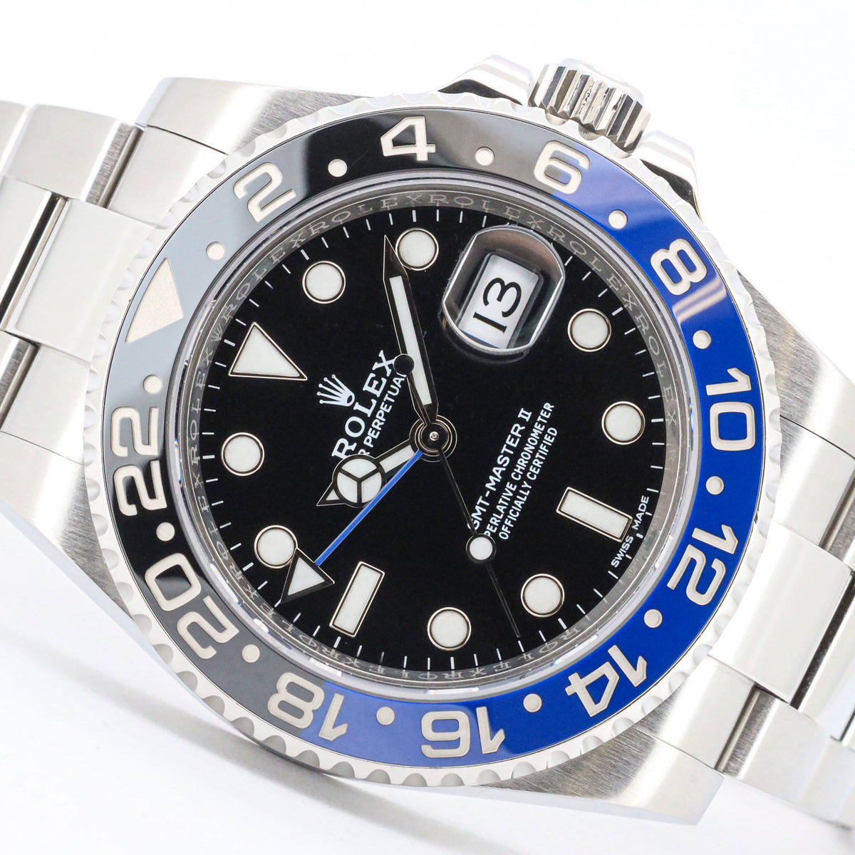 Rolex GMT-Master II "Batmann" 116710BLNR Edelstahl Automatik