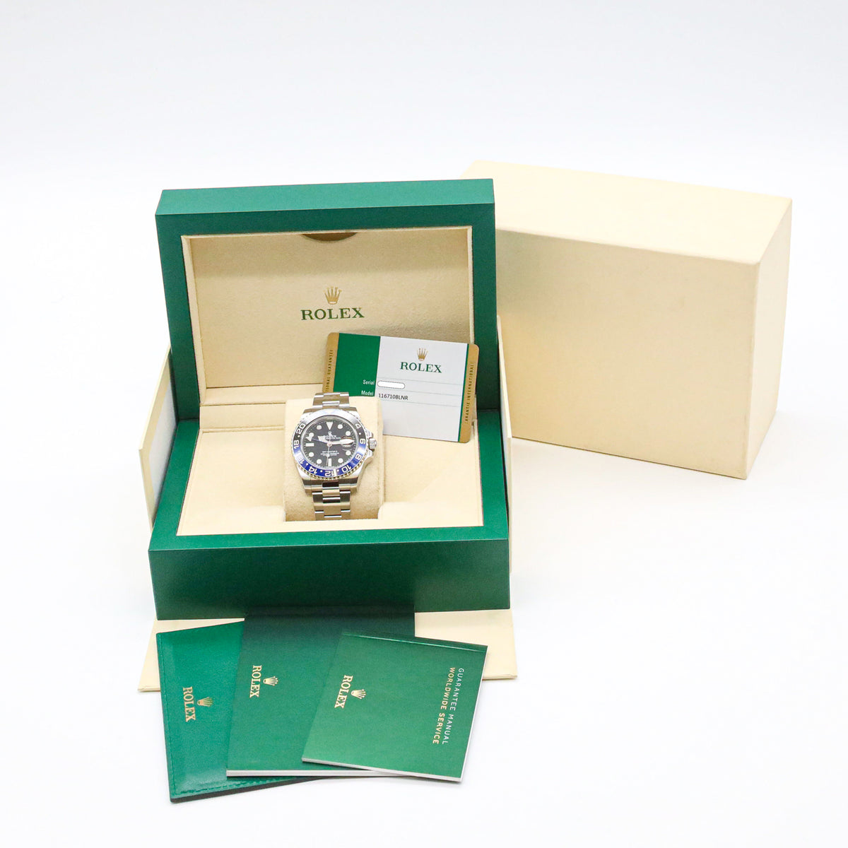 Rolex GMT-Master II "Batmann" 116710BLNR Edelstahl Automatik