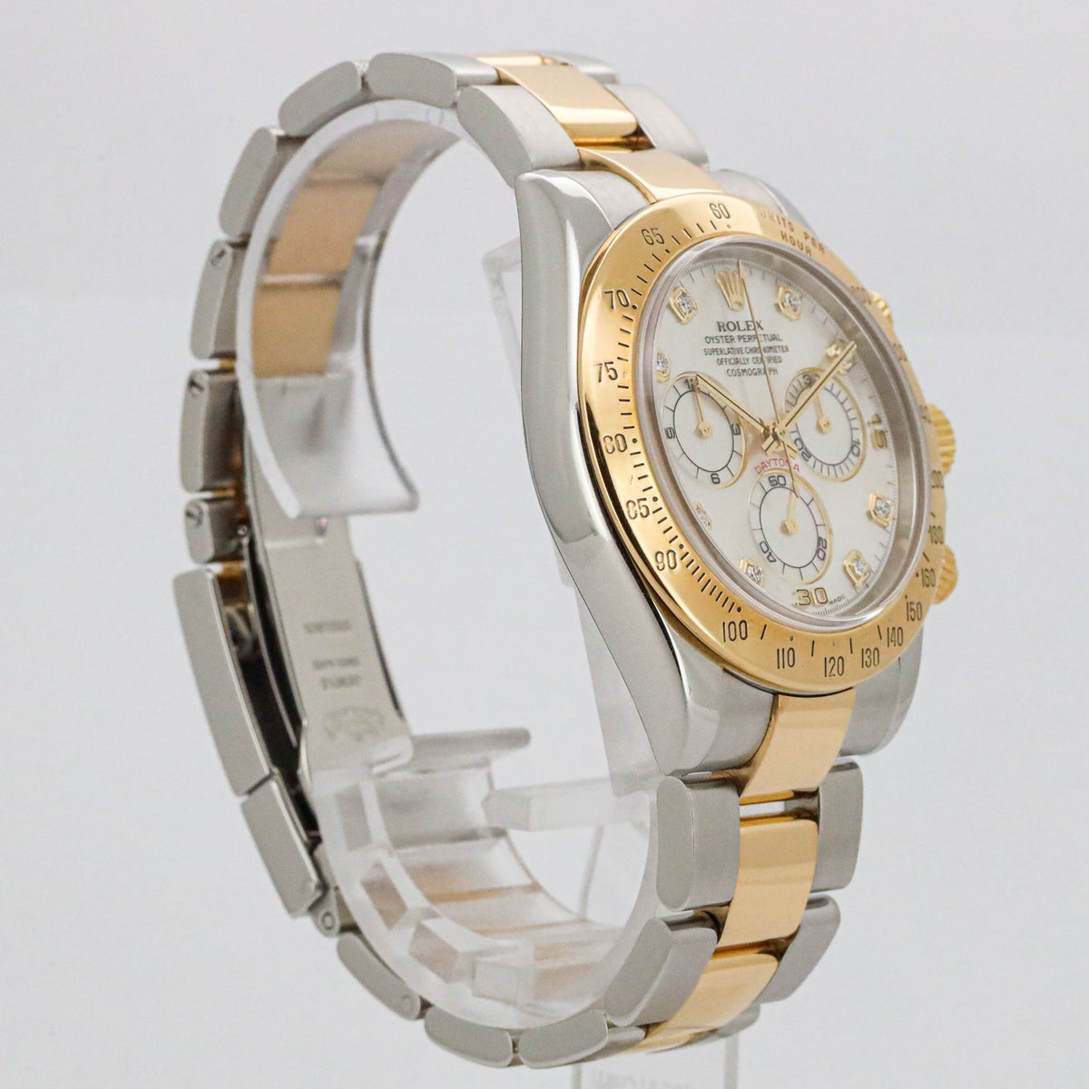 Rolex Daytona 116523 MOP Diamond Dial Full Set