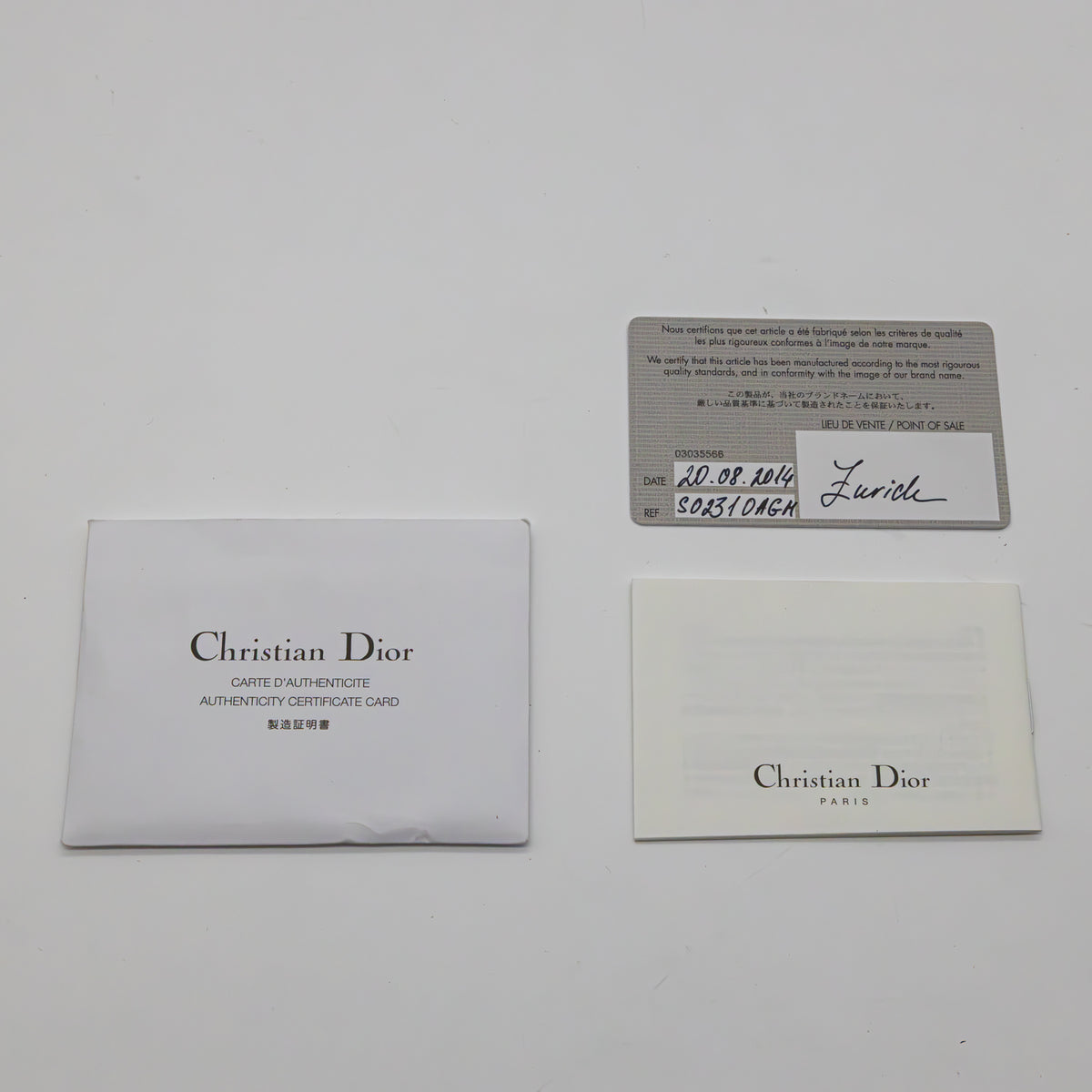 Christian Dior Wallet on Chain Metallic Gold Cannage Leder