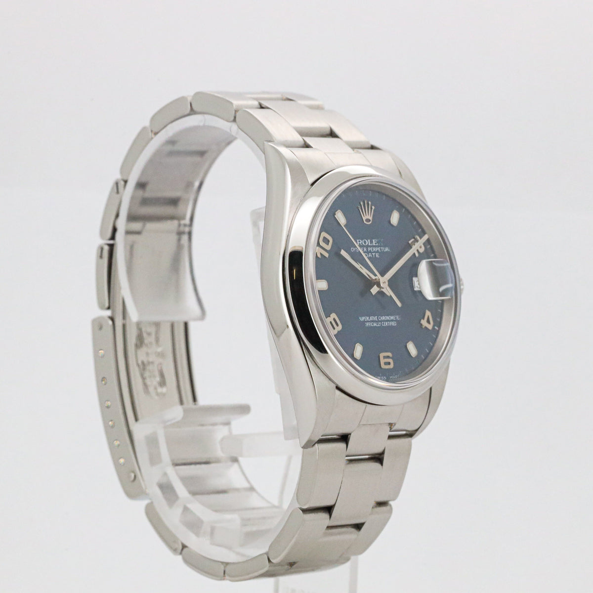 Rolex Oyster Perpetual Date 15200 34mm Edelstahl Automatik