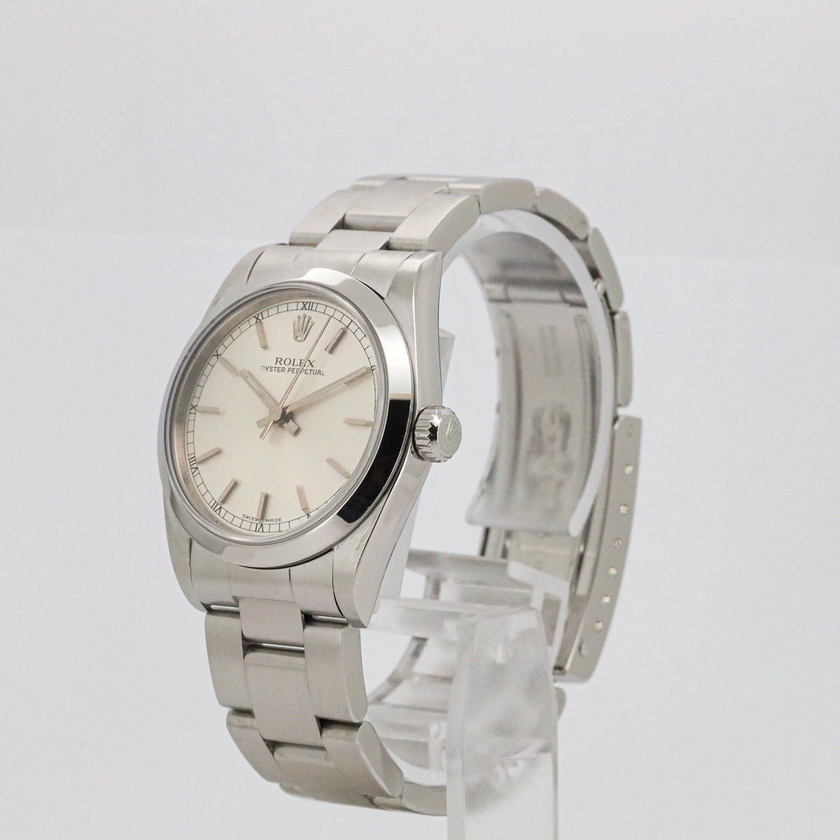 Rolex Qyster Perpetual 31 77080 Edelstahl Full Set LC100