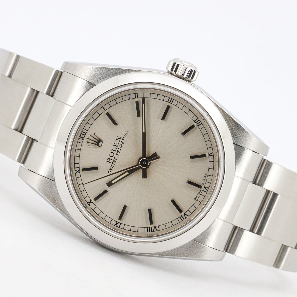 Rolex Qyster Perpetual 31 77080 Edelstahl Full Set LC100