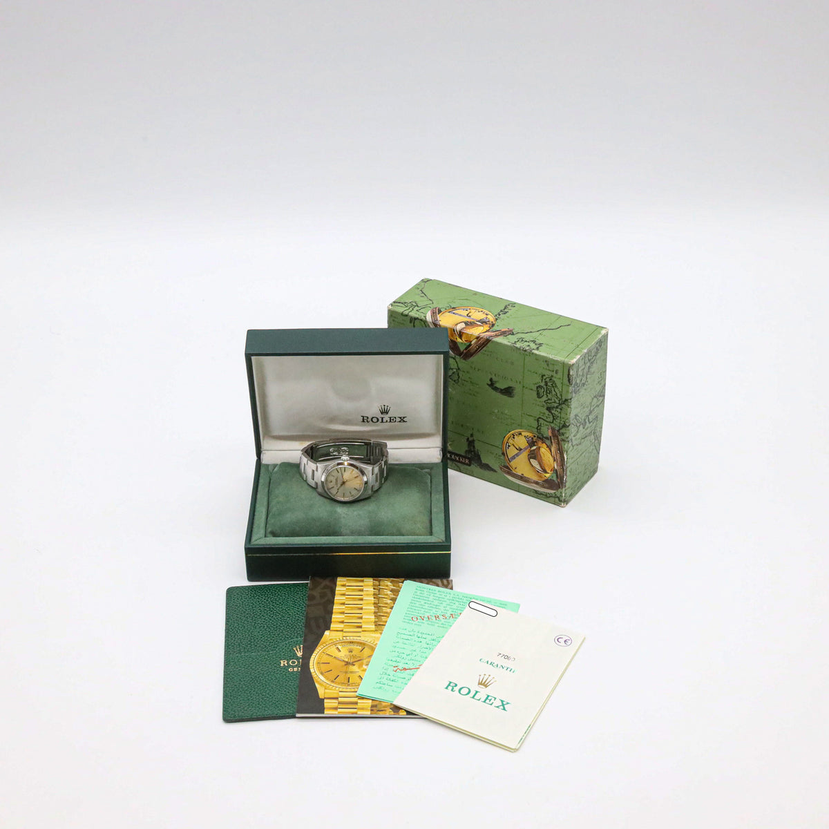 Rolex Qyster Perpetual 31 77080 Edelstahl Full Set LC100