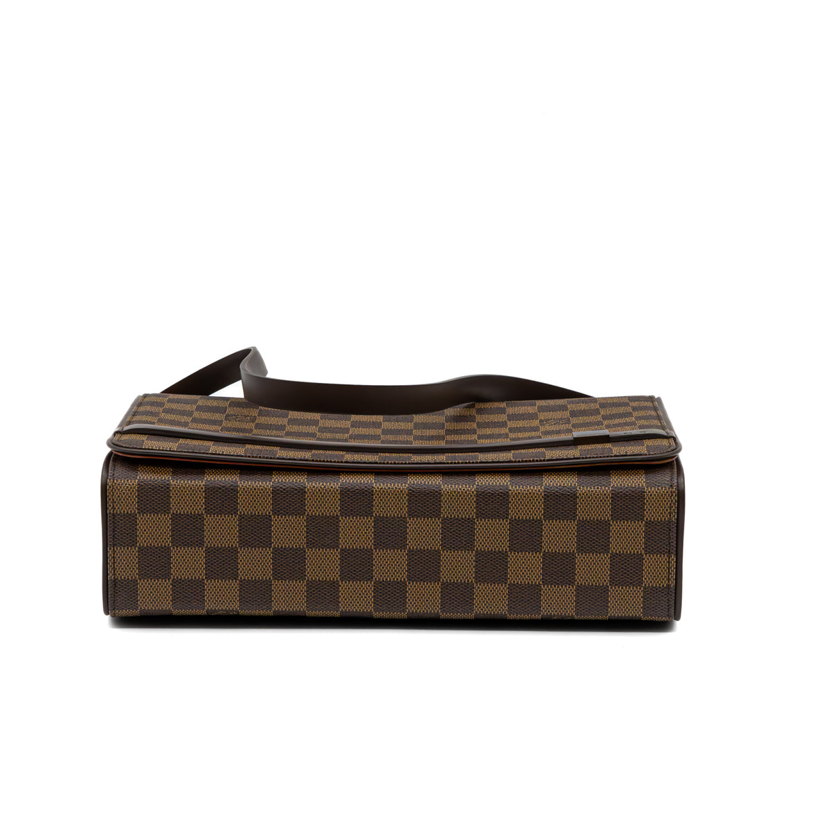 Louis Vuitton Tribeca Carré GM Damier Ebene Schultertasche Messenger Bag
