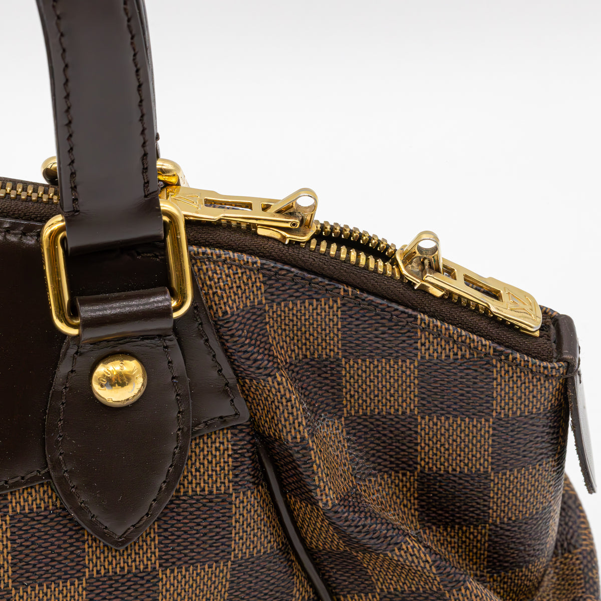 Louis Vuitton Verona PM Damier Ebene Leder Handtasche Schultertasche