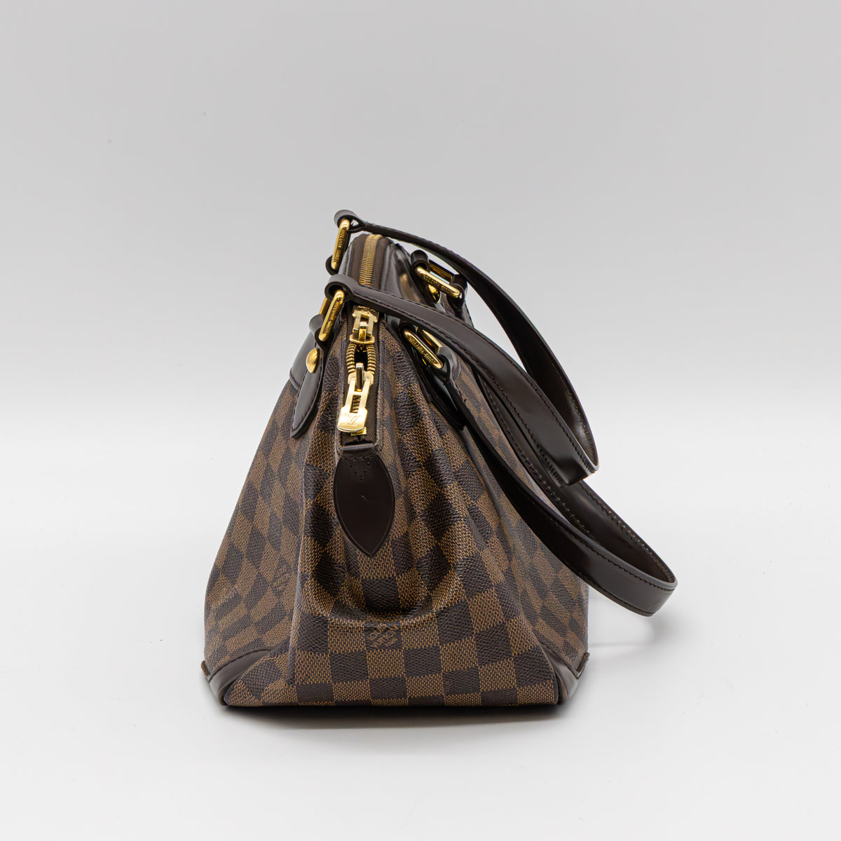 Louis Vuitton Verona PM Damier Ebene Leder Handtasche Schultertasche