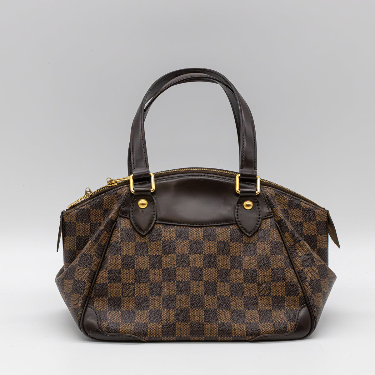 Louis Vuitton Verona PM Damier Ebene Leder Handtasche Schultertasche