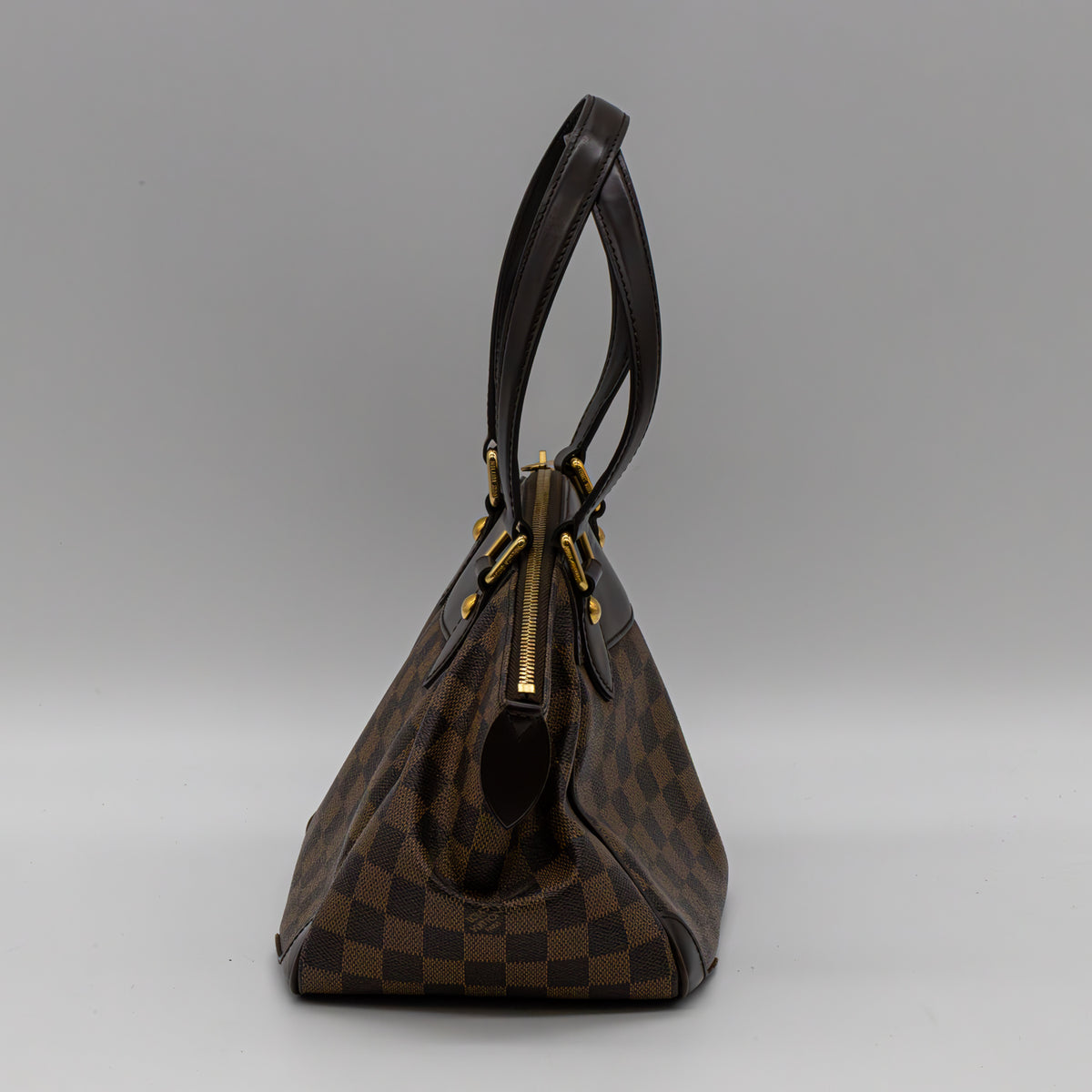 Louis Vuitton Verona PM Damier Ebene Leder Handtasche Schultertasche