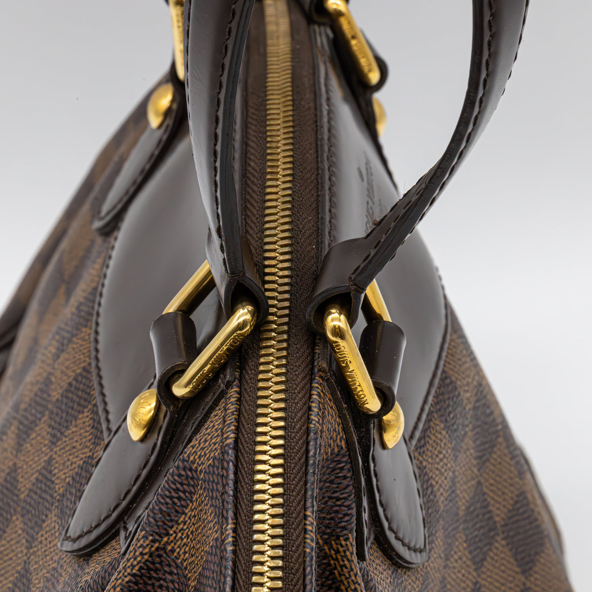 Louis Vuitton Verona PM Damier Ebene Leder Handtasche Schultertasche
