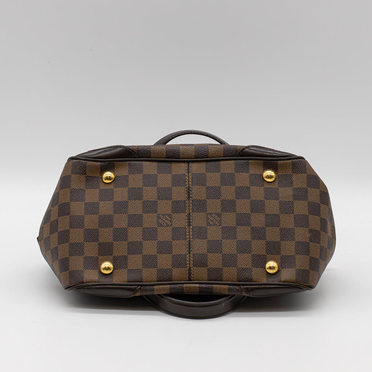 Louis Vuitton Verona PM Damier Ebene Leder Handtasche Schultertasche