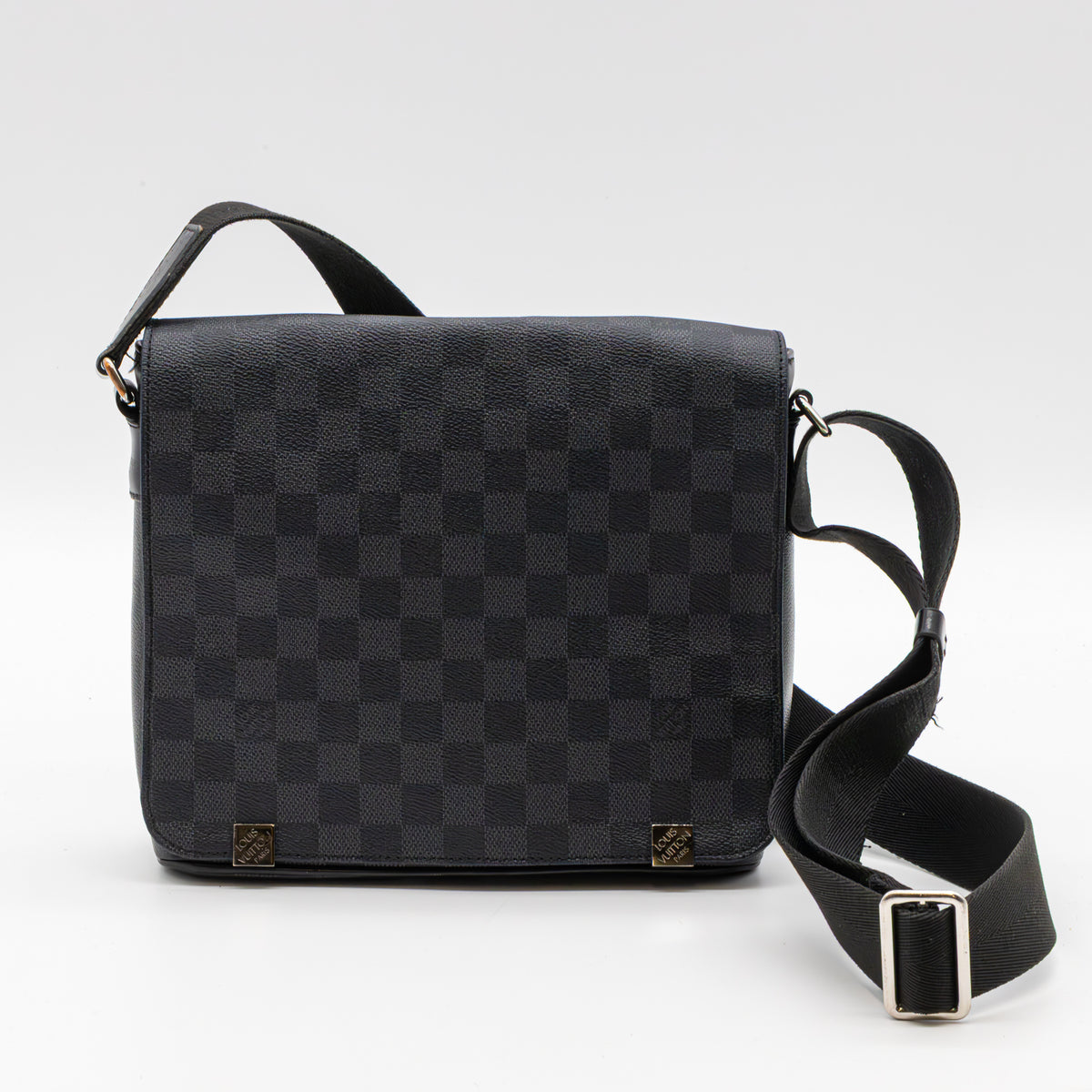Louis Vuitton District PM Damier Graphite Messenger Umhängetasche LV Bag