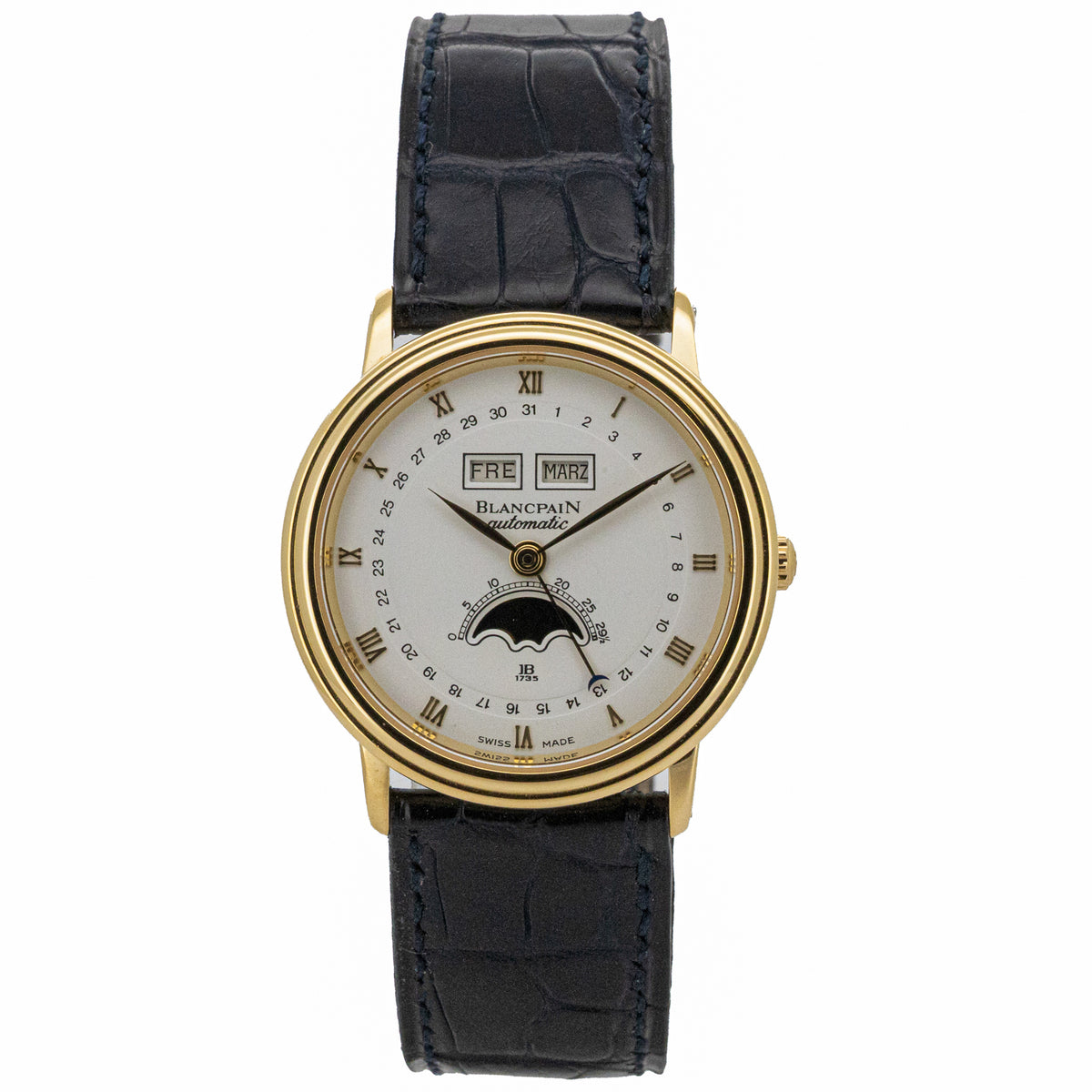 Blancpain Villeret Annual Calender 6553-1418 18K Gold