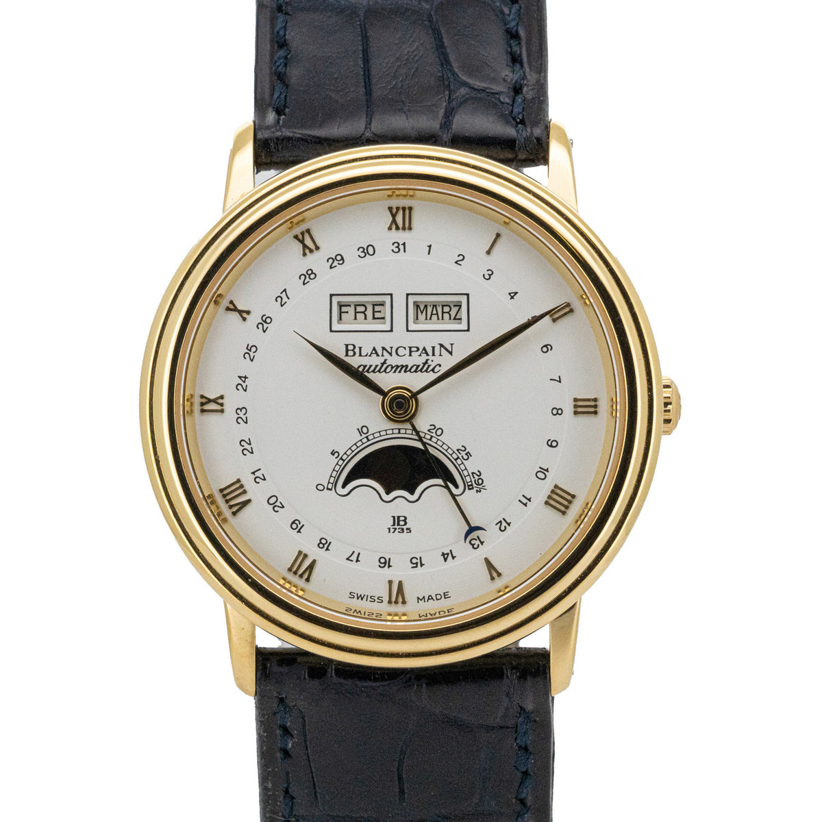 Blancpain Villeret Annual Calender 6553-1418 18K Gold