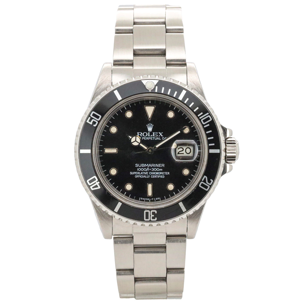 Rolex Submariner 40 168000 Transizionale
