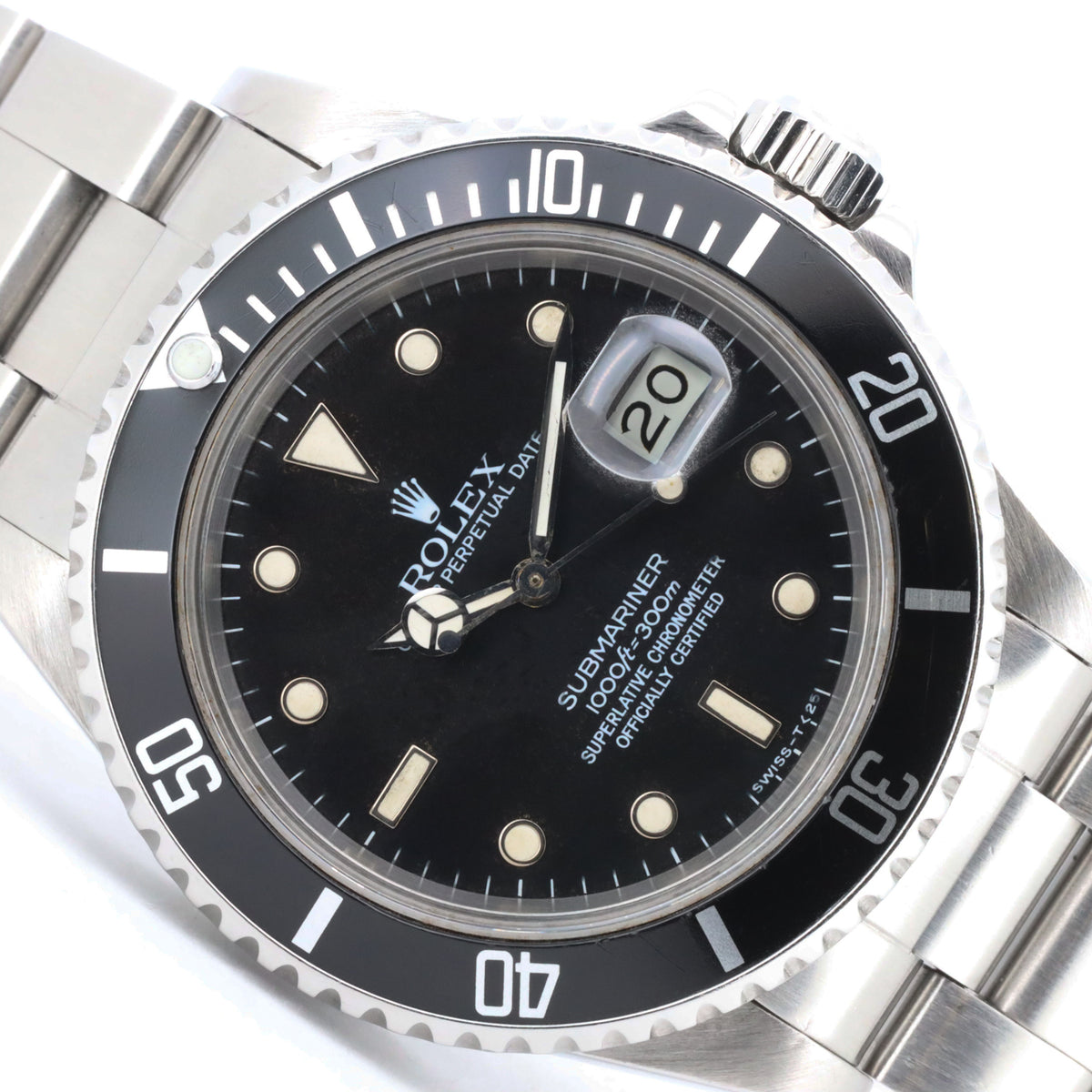 Rolex Submariner 40 168000 Transizionale