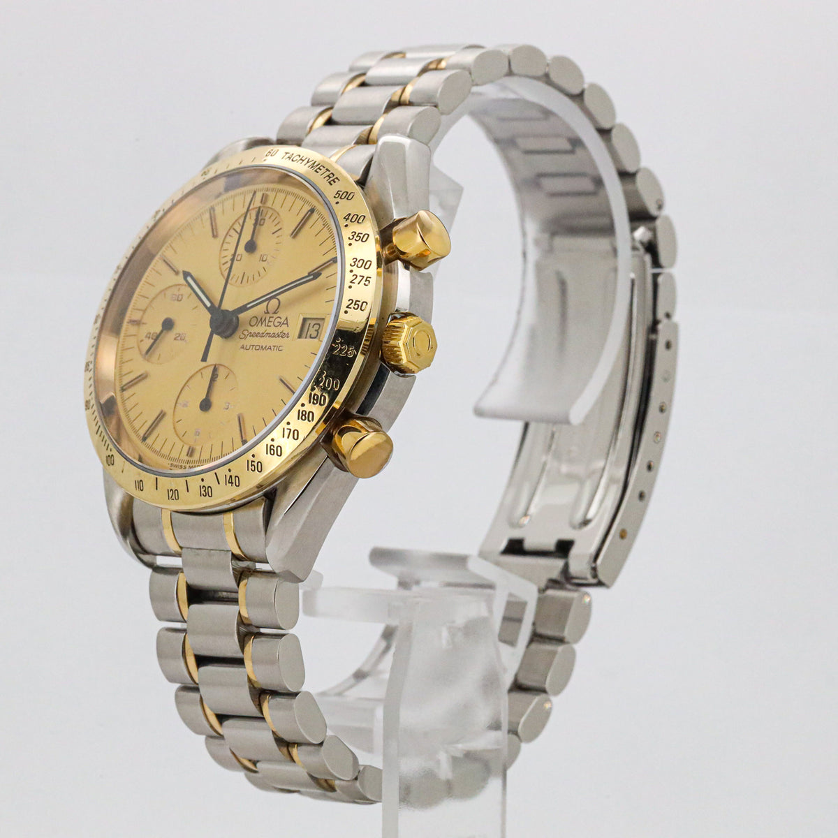 Omega Speedmaster Date 33111000 Edelstahl/Gold Chronograph