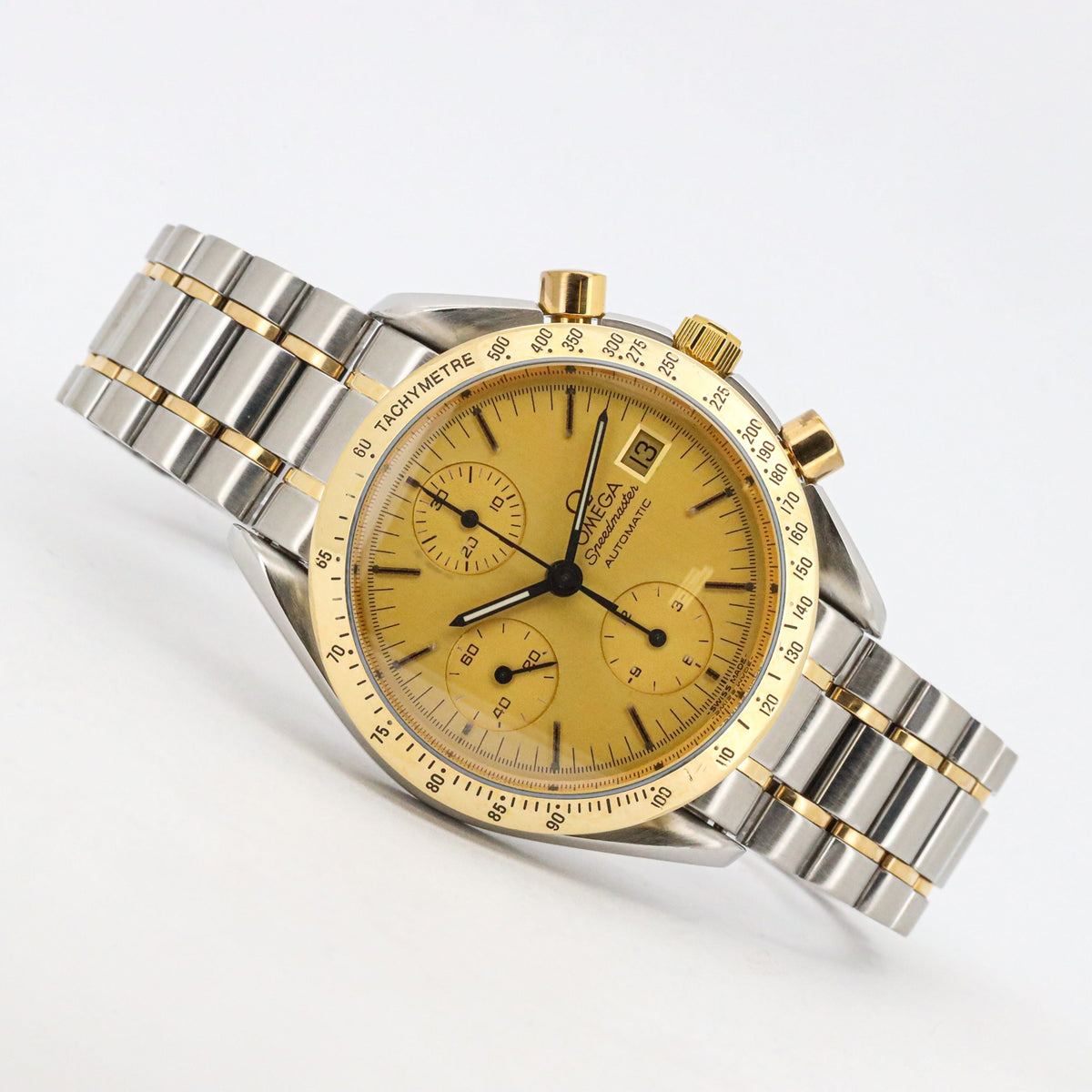 Omega Speedmaster Date 33111000 Edelstahl/Gold Chronograph