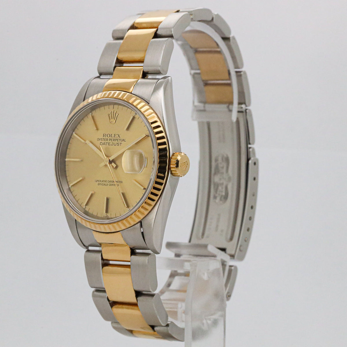 Rolex Datejust 36 16233 Edelstahl/Gold Oyster T-Serie