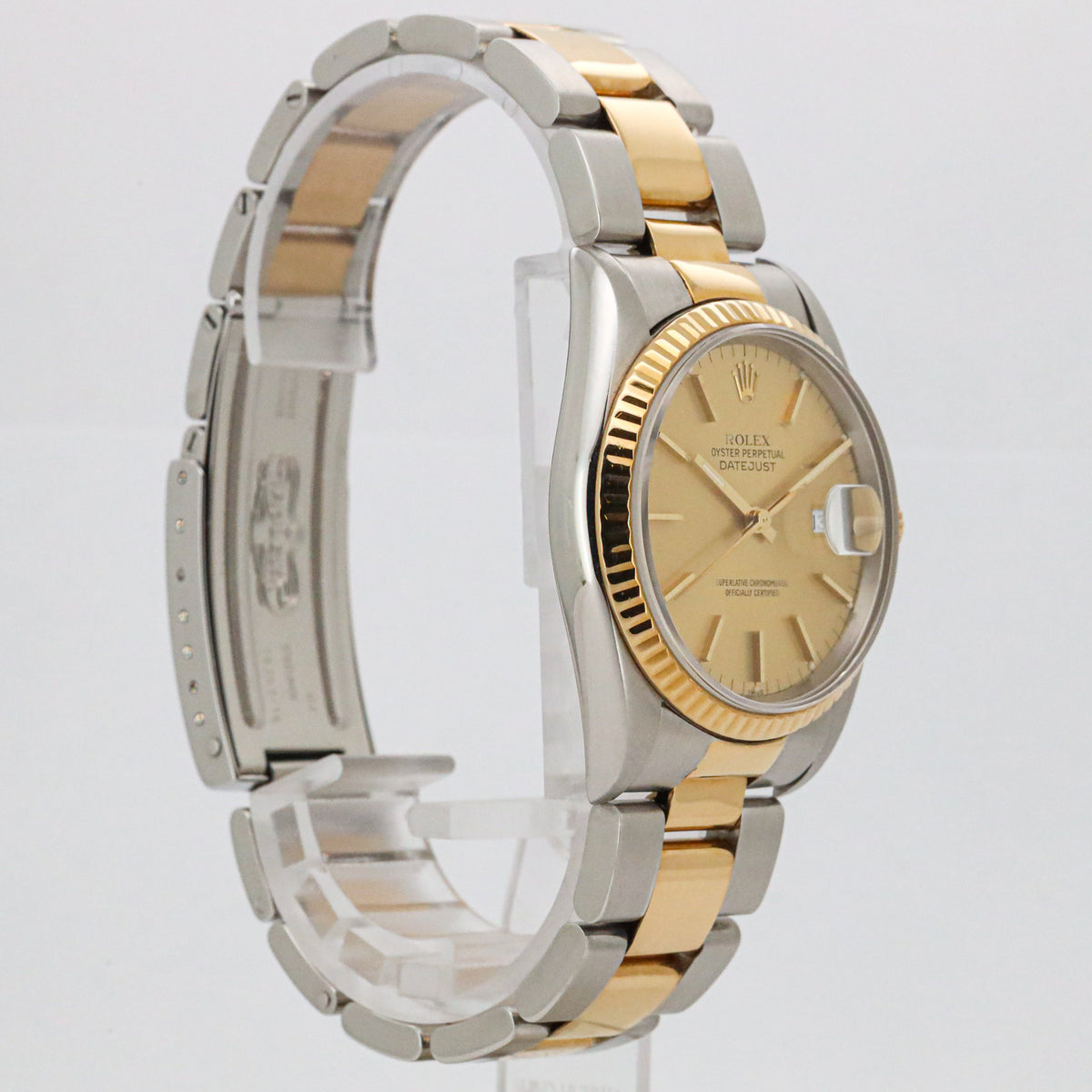Rolex Datejust 36 16233 Edelstahl/Gold Oyster T-Serie