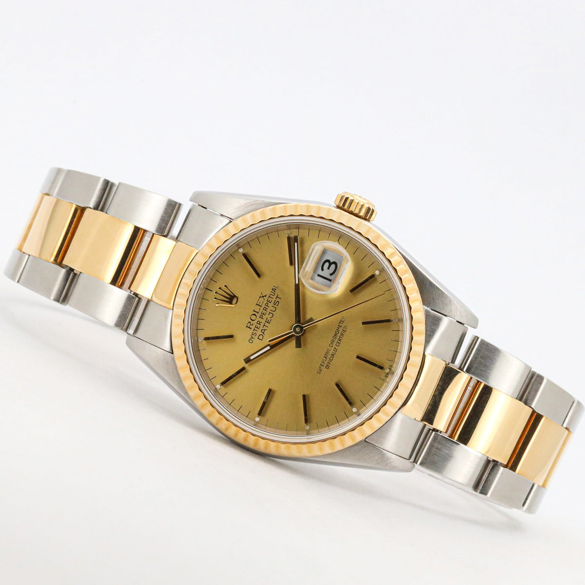 Rolex Datejust 36 16233 Edelstahl/Gold Oyster T-Serie