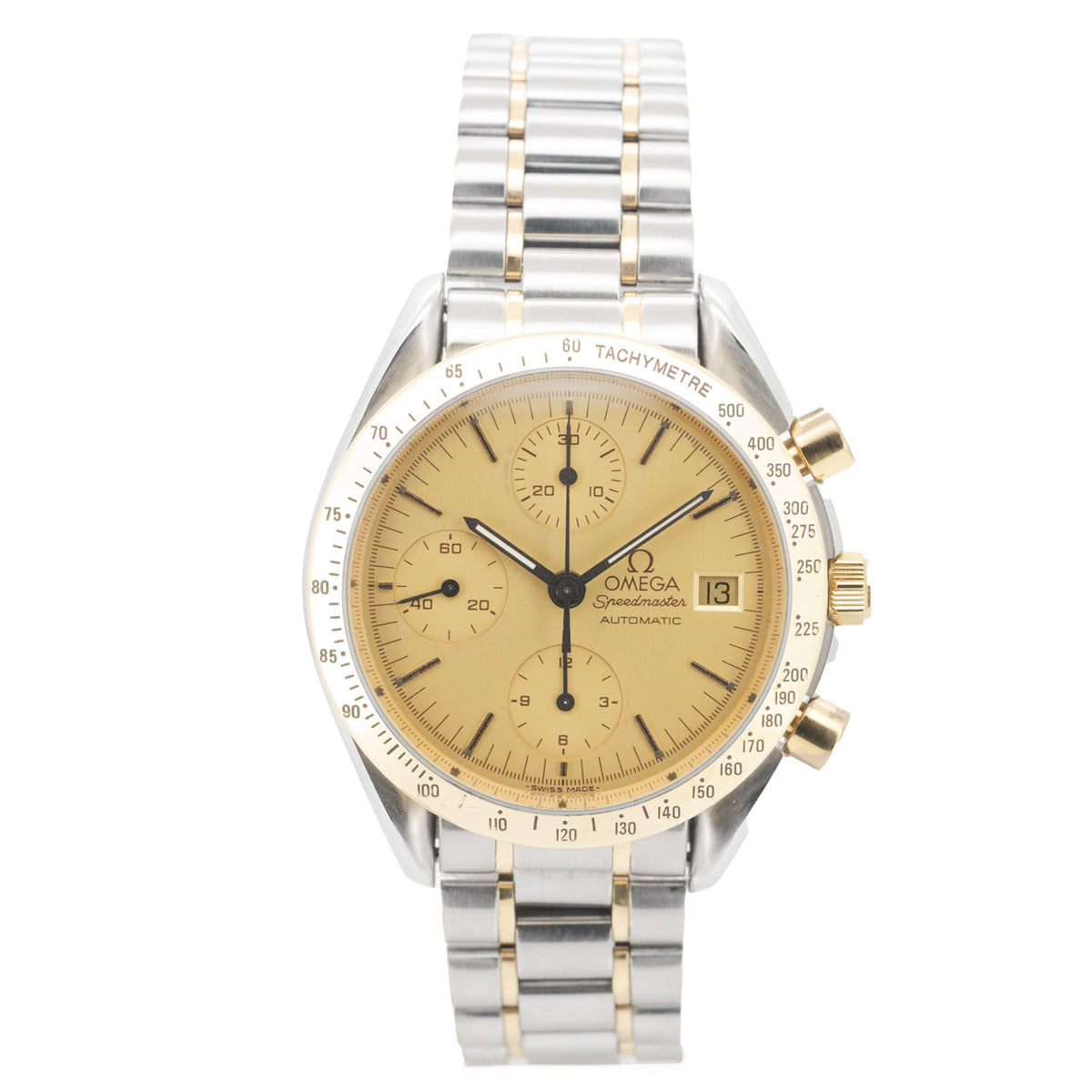 Omega Speedmaster Date 33111000 Edelstahl/Gold Chronograph