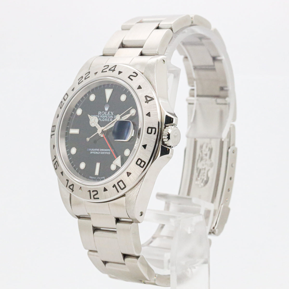 Rolex Explorer II 16570 Edelstahl Black Dial 1998