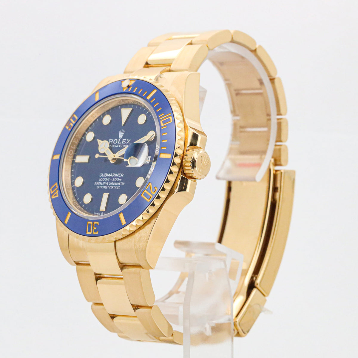 Rolex Submariner Date 41mm 126619Lb 18K Gold Bluesy Full Set Full Link