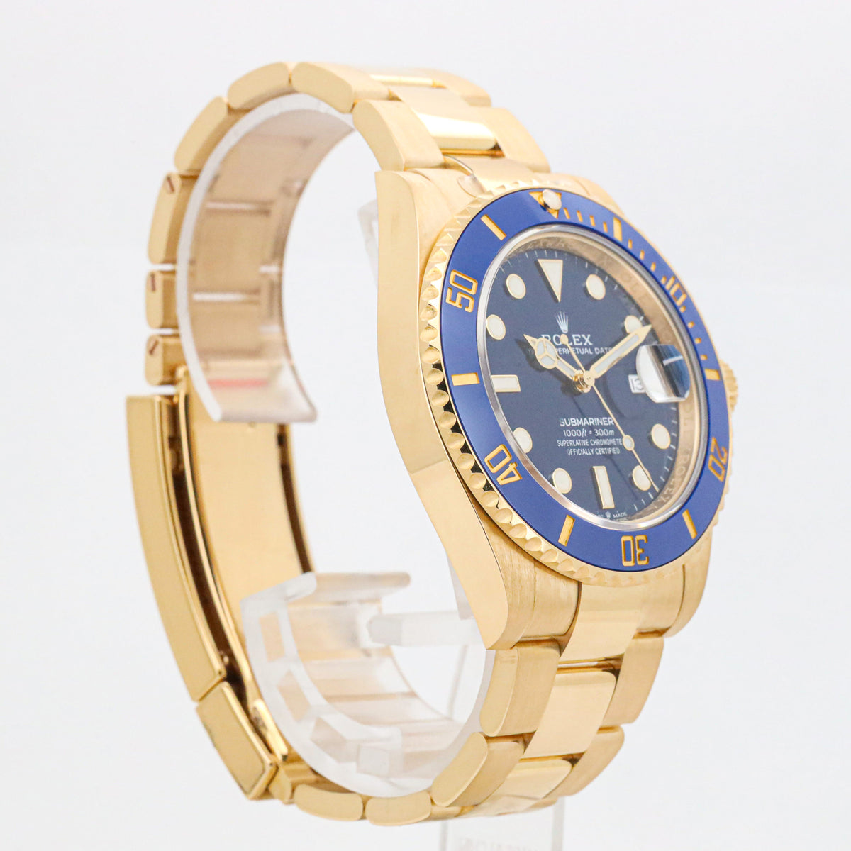 Rolex Submariner Date 41mm 126619Lb 18K Gold Bluesy Full Set Full Link