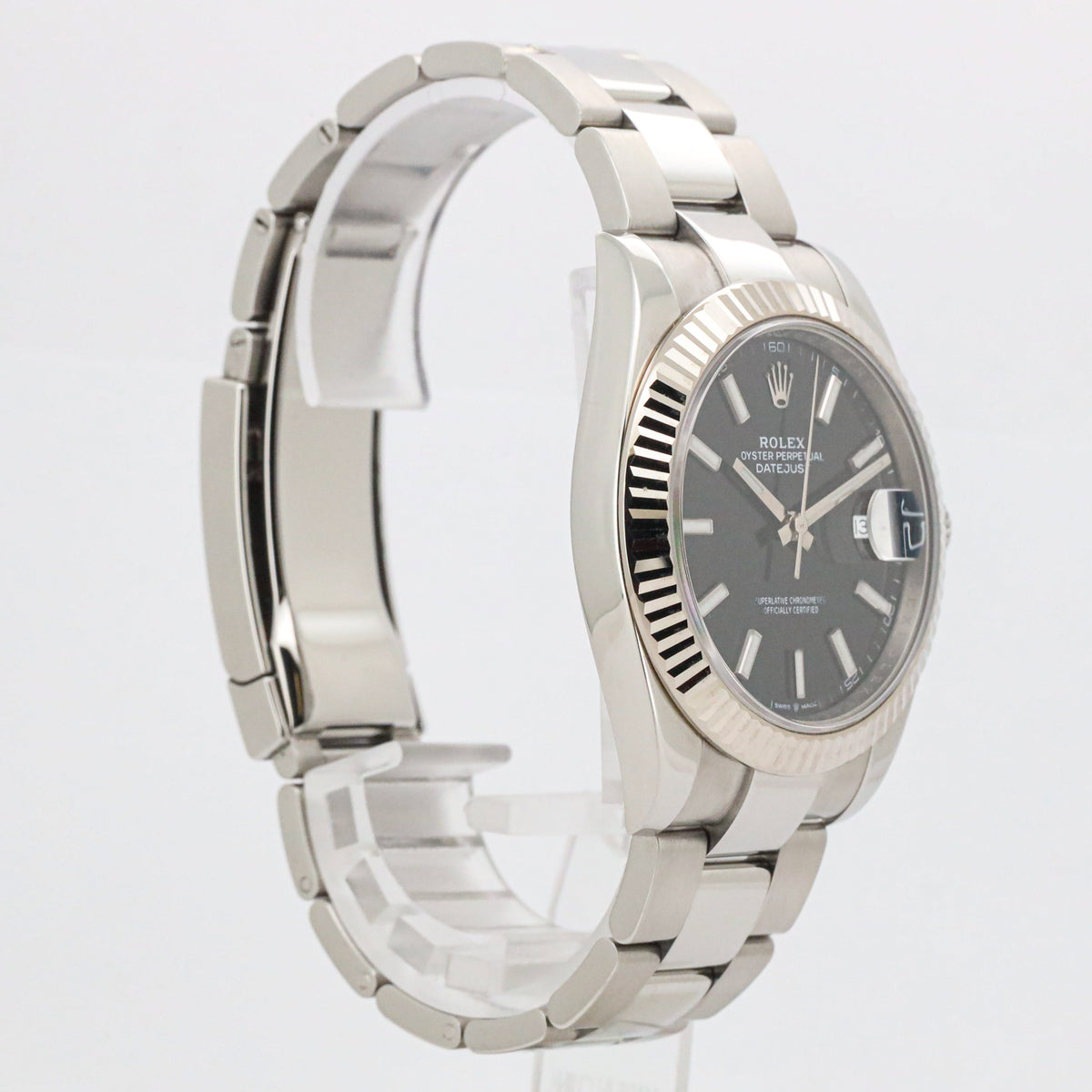 Rolex Datejust 41 Ref. 126334 Black Dial Oyster Edelstahl Full Set