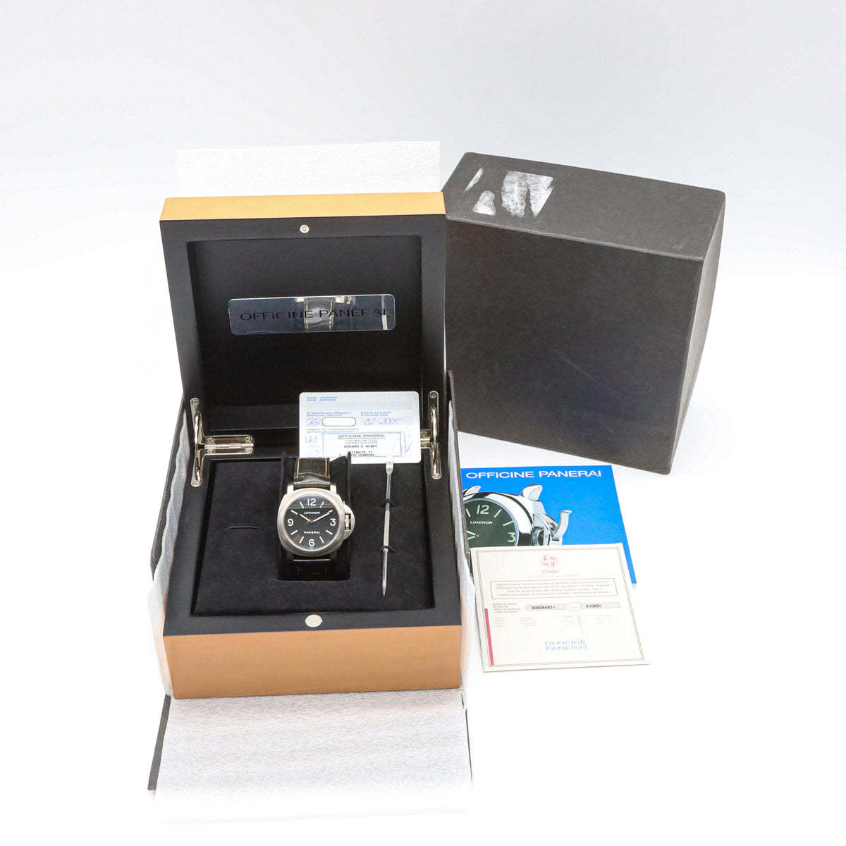 Panerai Luminor Base 44mm PAM00176 Titanium Full Set