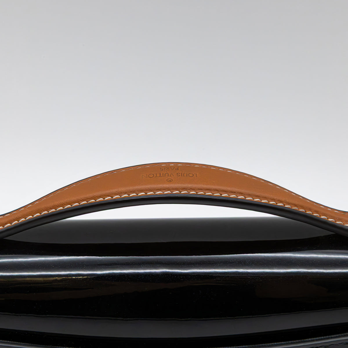 Louis Vuitton Cherrywood BB Schwarz Monogram Vernis Handtasche Crossbody Bag