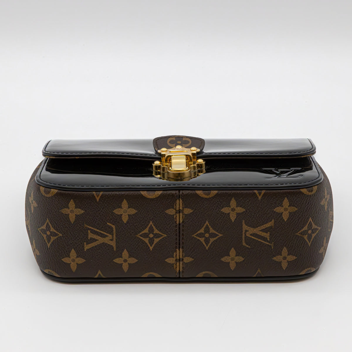 Louis Vuitton Cherrywood BB Schwarz Monogram Vernis Handtasche Crossbody Bag