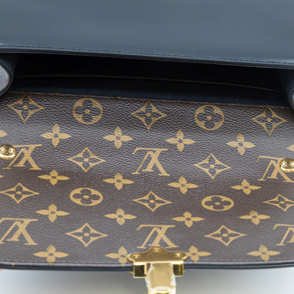 Louis Vuitton Cherrywood BB Schwarz Monogram Vernis Handtasche Crossbody Bag