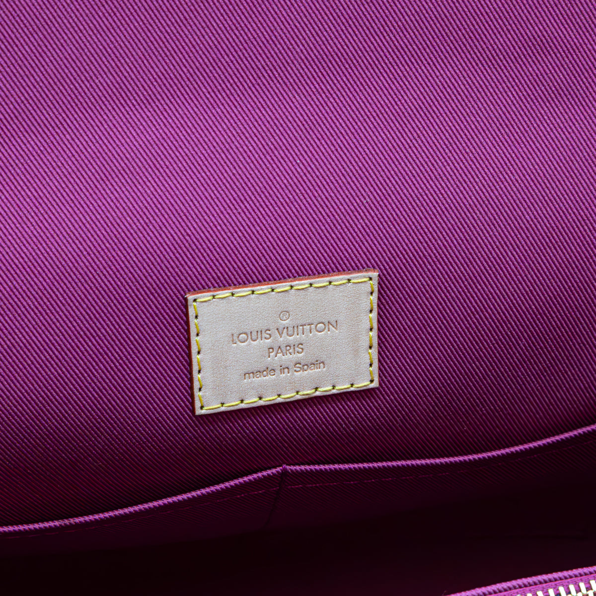 Louis Vuitton Cluny BB M42738 Monogram Canvas Pink Rot Handtasche Schultertasche