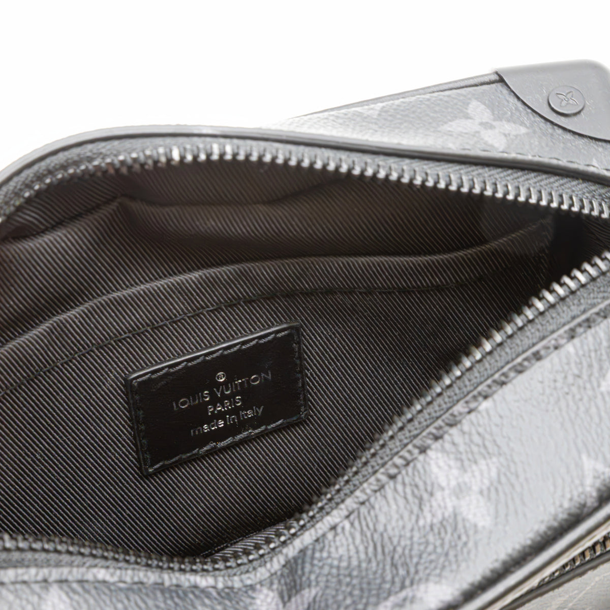Louis Vuitton Mini Soft Trunk M44735 Monogram Eclipse Canvas Crossbody Bag Umhängetasche
