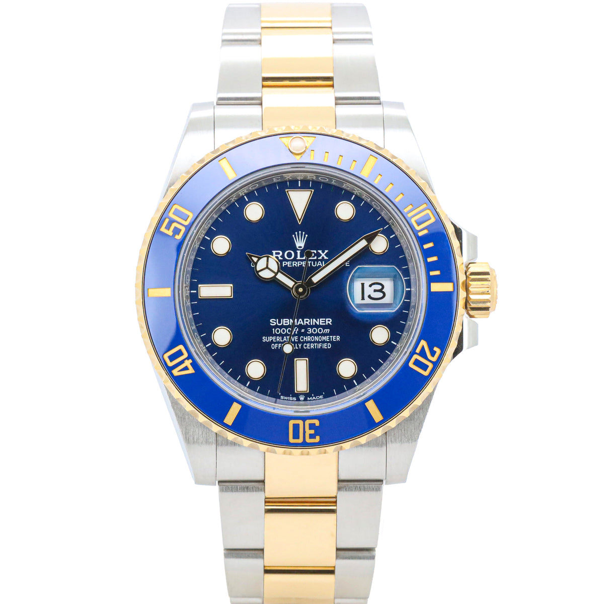 Rolex Submariner Date 126613LB Blusey Stahl/Gold 2023