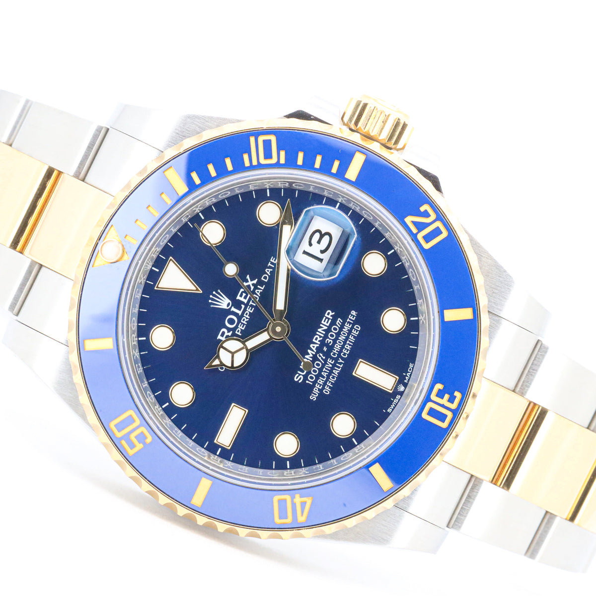 Rolex Submariner Date 126613LB Blusey Stahl/Gold 2023
