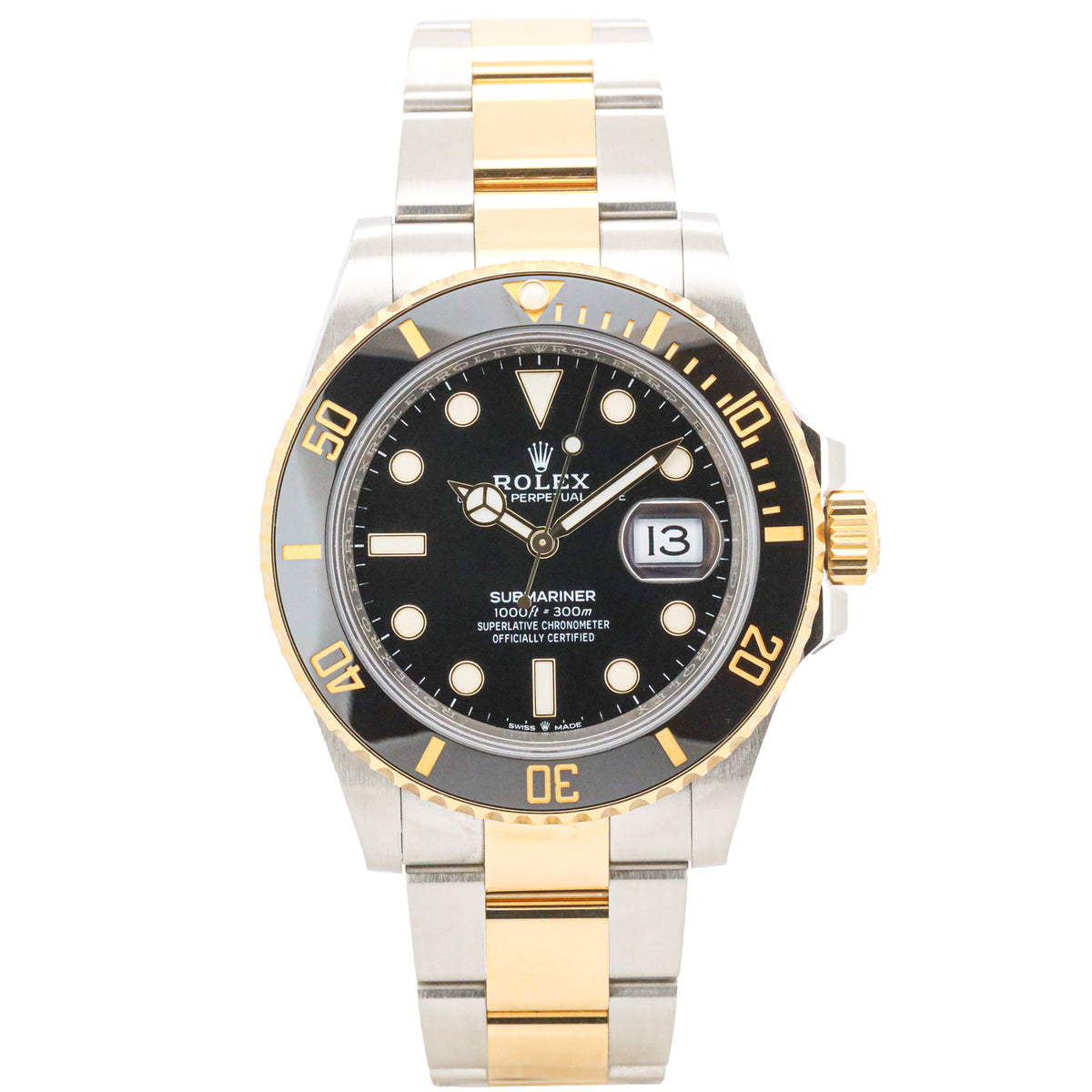 Rolex Submariner Date 41 126613LN Stahl/Gold Automatik