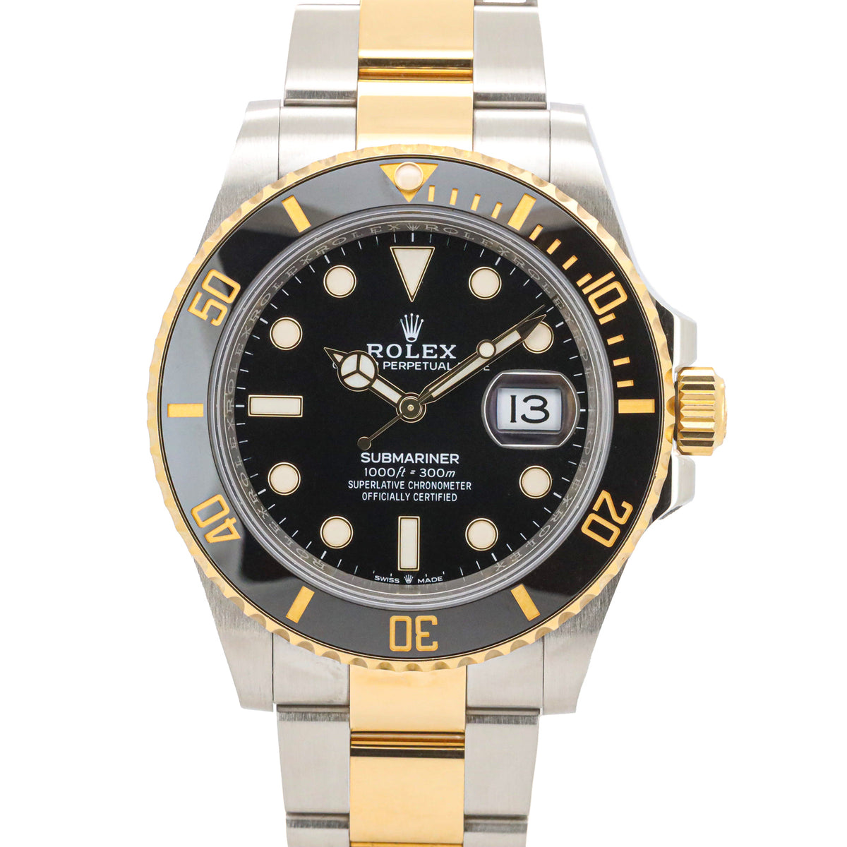 Rolex Submariner Date 41 126613LN Stahl/Gold Automatik