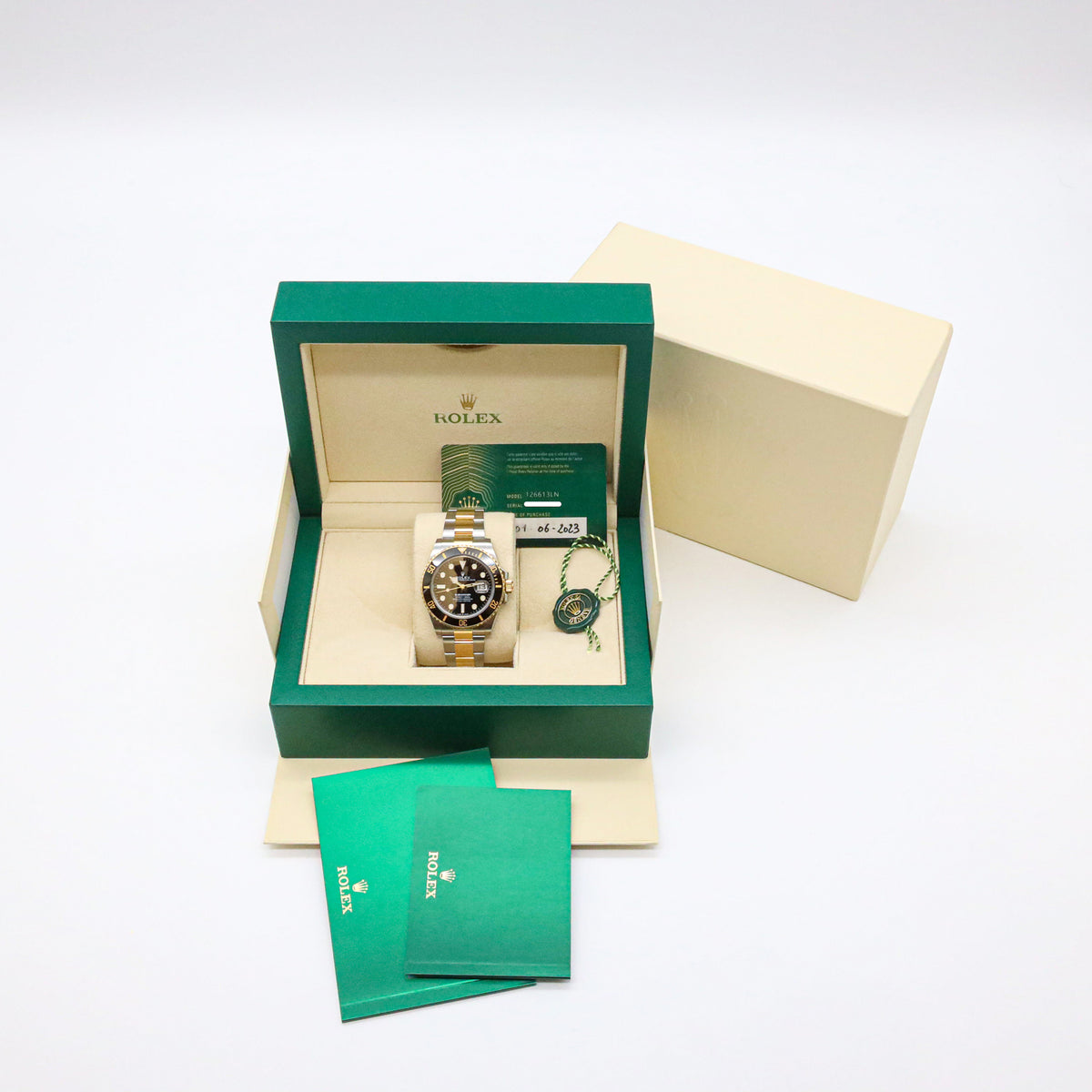 Rolex Submariner Date 41 126613LN Stahl/Gold Automatik