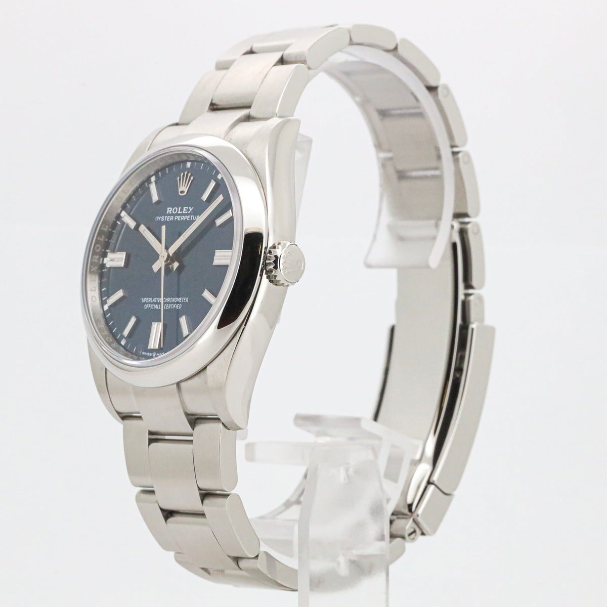 Rolex Oyster Perpetual 36 126000 Blue Dial Edelstahl Automatik 2022