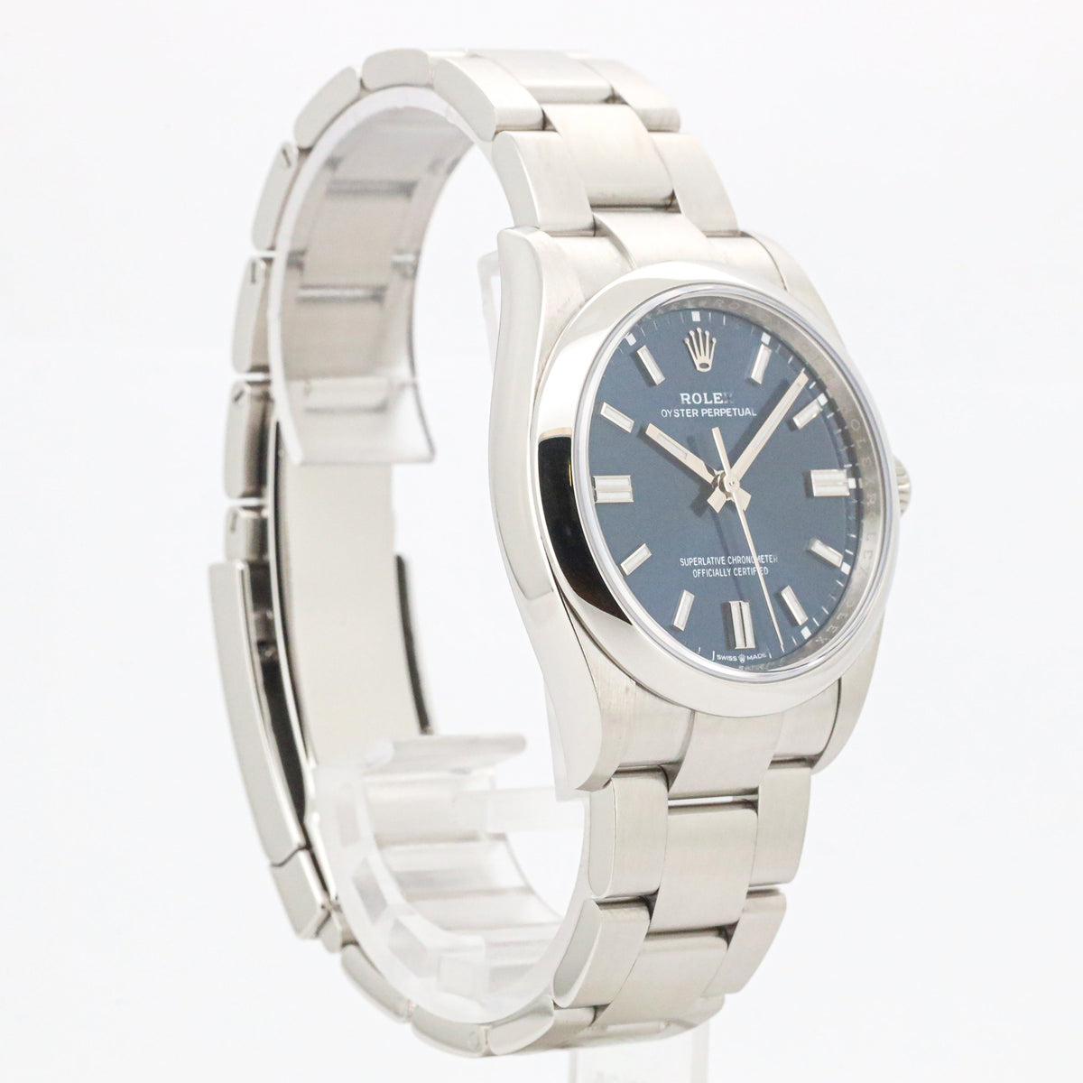 Rolex Oyster Perpetual 36 126000 Blue Dial Edelstahl Automatik 2022